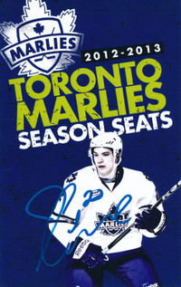 Joffrey Lupul Autographed Toronto Maple Leafs McFarlane COA - VERY NICE  GRAPH!