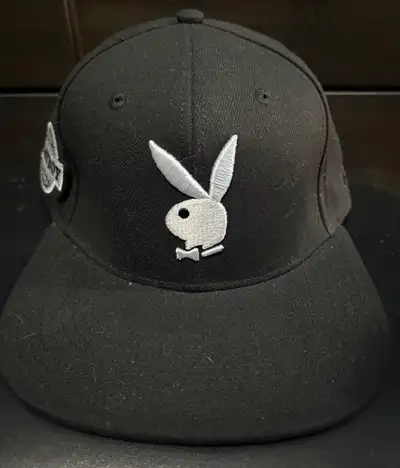 Playboy Script Undervisor Snapback Hat, View more