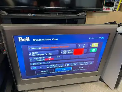 Bell Satellite receivers/recepteurs. Please Contact for available replacement receivers. (PVR: 9242,...