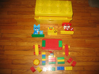 LEGO Duplo 10858 My First Puzzle Pets Cat Dog Duck