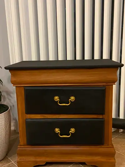 Brand new solid wood nightstand, View more