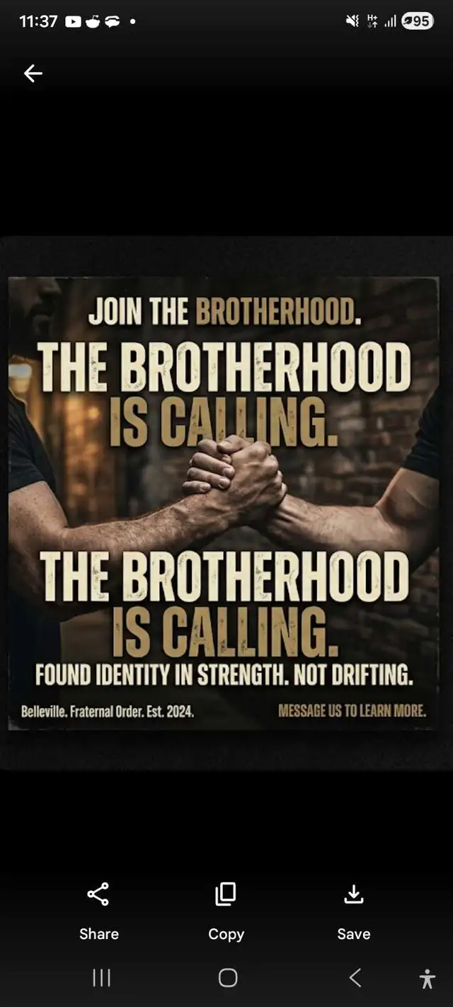 BELLEVILLE MEN: STOP DRIFTING.​414911543997911040