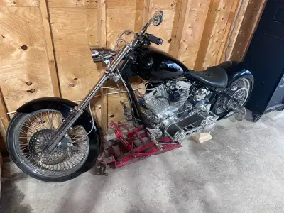 Beautiful Showroom 2011 Harley Davidson Softail Scorpion Custom Brand New 121 Cubic Inch Ultra Engin...