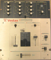 Vestax PCM-05 ProII DJ Scratch Mixer Parts or Repair