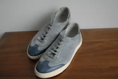 Brunello Cucinelli light blue sneakers, like new, size 45 Euro, View more