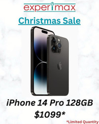 Christmas SALE!! Apple iPhone 14 Pro 128GB with Warranty 