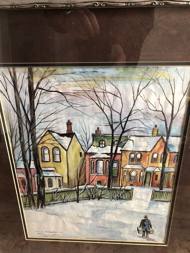 Collection of Louis Dobry Hungarian Artist Paintings in Arts & Collectibles in Markham / York Region
