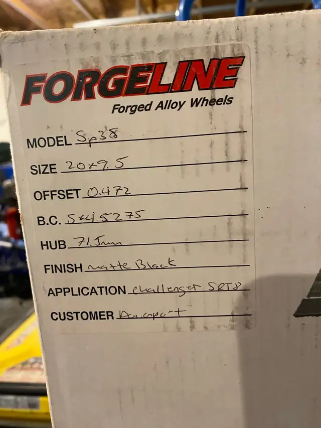 Forged wheels for challenger556564795674470406