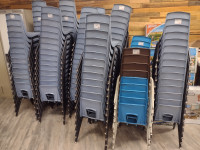 Children's 14" and 16" Matching Plastic Stacking Chairs