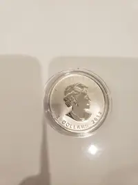 Silver Canadian Maple Leaf Coin Pièce Argent feuille d’érable