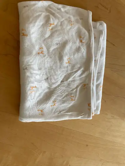 Couverture en coton pour bébé girafes (C293), View more