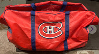 Pro stock Montreal Canadiens hockey equipment bag