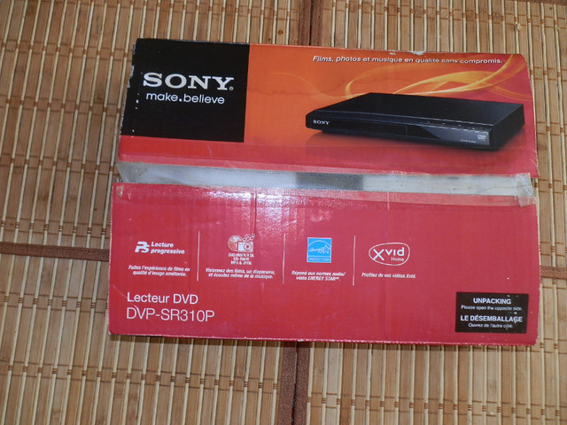 Sony DVD Player DVP-SR310P Progressive Scan NEW! in CDs, DVDs & Blu-ray in Dartmouth - Image 2