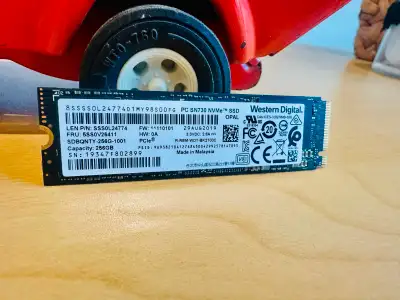 Hard drive SSD NVMe 2280 Western Digital SN730 256gb, View more