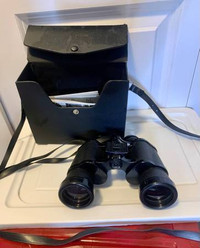 Bushnell Binoculars 8x40 Fully Coated Optics Leather Carrying Ca