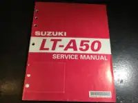 2002-2005 Suzuki LT-A50 QuadSport Manual Quadmaster Mini Quad
