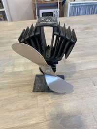 Wood stove fan