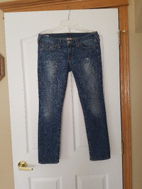 True Religion womens jeans, size 30