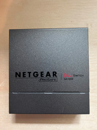 NETGEAR 5-Port Gigabit Ethernet Smart Managed Plus Switch (GS105