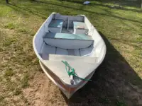 12’ Aluminum Boat & 4 hp Evinrude