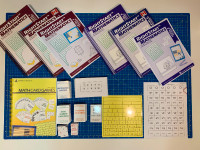 RightStart Mathematics Level E and F and Math Card games