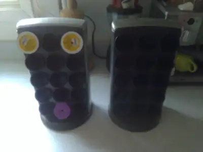 Keurig K Cup Holders - 2 available - Made by Breville - Holds 60 cups (30 each) - Paper towel holder...