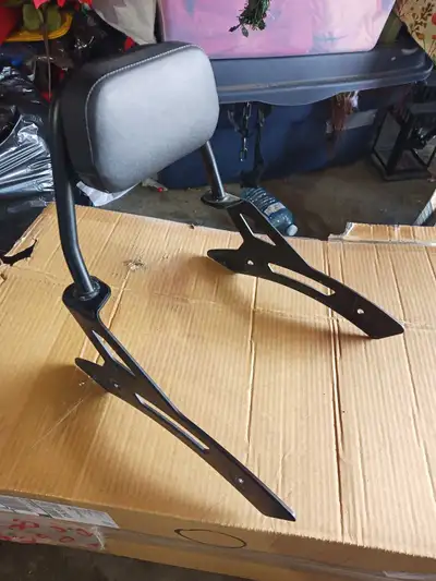 Motorcycle back rest, came of a Honda Rebel 1100 year 2021. $50 Obo