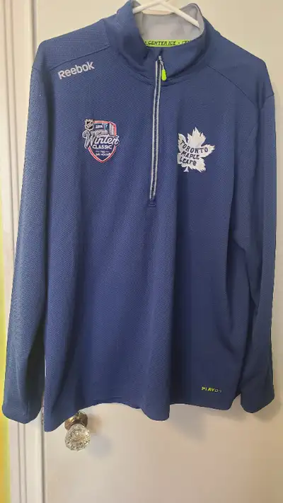 Toronto Maple Leafs 3/4 Zip Top 2014 Winter Classic - Large, View more