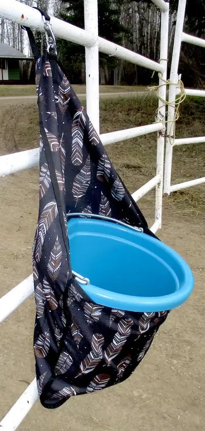 Something new! No spill Bucket holder!, View more