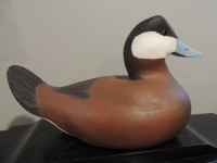 Canard sculpté par DENIS LUNEAU - Rudy duck