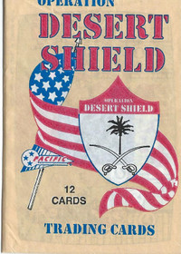 Operation Desert Storm Card Set (110 Cards) & Free Case