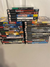 32 PS2 PlayStation 2 games