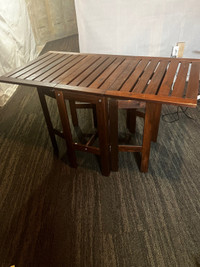 IKEA indoor/outdoor folding table