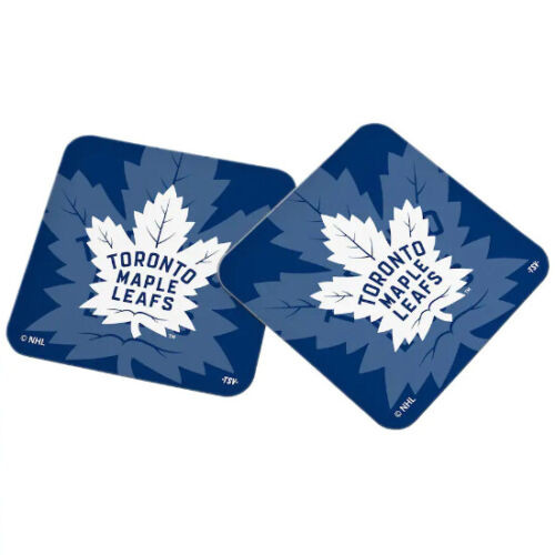 NHL Hockey Toronto Maple Leafs 2 Piece Ceramic Coaster Set in Arts & Collectibles in Hamilton