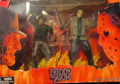 This gruesome twosome has never been opened. Price is negotiable within reason.