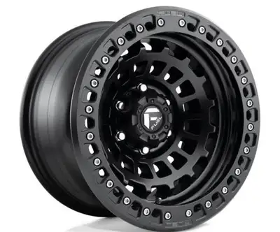 New Fuel ZEPHYR Black 17x9 5x127 cb: 71.5 BD -38 $ 2325 plus hst per set of 4 rims Call The TIRE BOS...