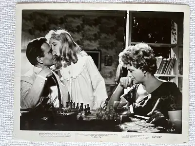 Original Lobby Still from Kubrick's LOLITA 1962.  James Mason, View more