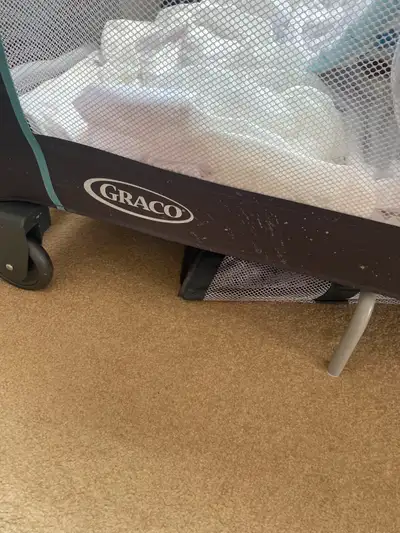 Graco Pack N Play play yard or a sleep-ing crib, View more