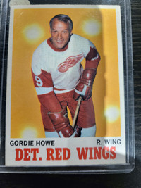 Gordie Howe hockey card