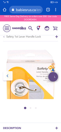 Safety 1st door handle lock
