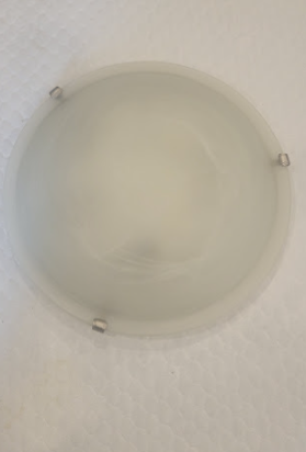 3-Light Pewter Clip Flushmount Ceiling Light $5, View more