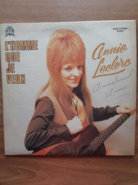 Disque Vinyle l'homme que je veux Annie Leclerc Vinyl record