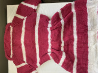 Hand knit dress 