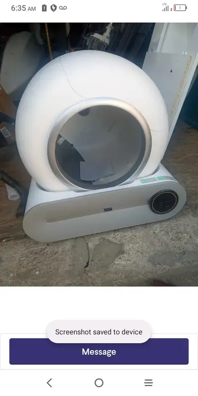 Brand new self cleaning cat litter box, View more