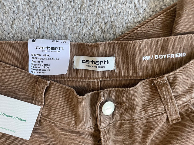 Carharrt  WIP women 24 L00  pant / New with tag in Women's - Bottoms in Edmonton - Image 4