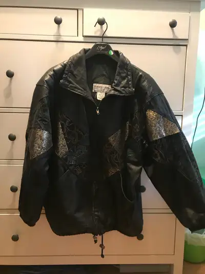 Vintage Women’s Leather Winter Jacket Size Medium , View more