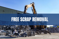 Offering Free Scrap Metal Removal and appliance Removal