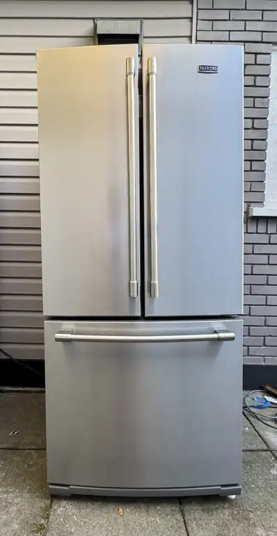 New Maytag 30” fridge - delivery possible , View more