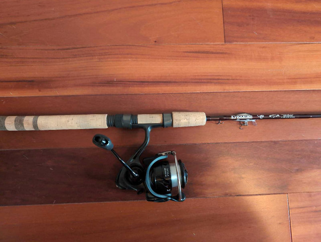 Gloomis GL2 Spinning rod & Daiwa Tatula reel in Fishing, Camping & Outdoors in St. John's