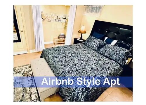 (1) BRIGHT AND CHEERY - The ambiance and decor of this 5-room apt is upscale. Similar to an Airbnb,...